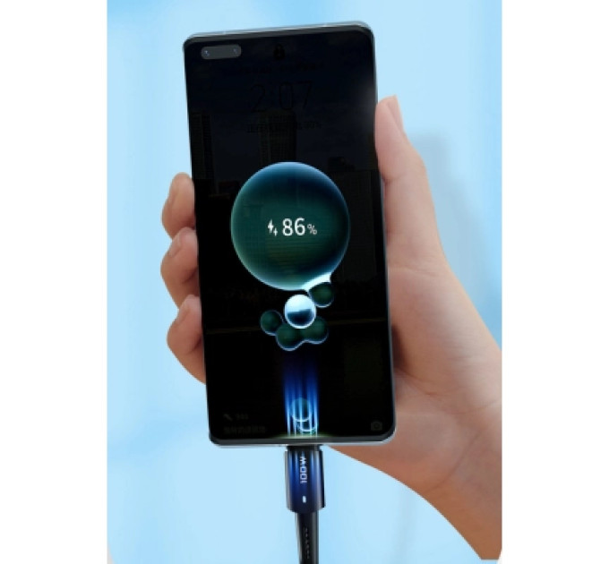 Essager Дата кабель USB-C to USB-C 3.0m 100W black Essager (EXCTT1-CGC01)