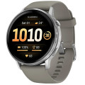 Garmin Смарт-годинник Garmin Venu 4 45mm Silver with Siliver Gray Silicone (010-03014-41)