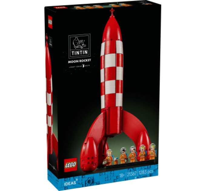 LEGO Конструктор LEGO Ideas Місячна ракета TINTIN (21367)