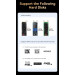 Концентратор  Essager USB-C 8-in-1 HDMI + USB 3.2 + USB-C + SD/TF + M.2 PCIe/NVMe/SATA SSD support