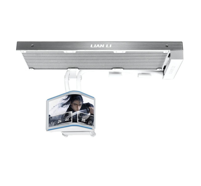 Lian Li Система водяного охолодження Lian Li HydroShift II OLED Curved 360 Fanless White (G89.GHS2OLDC36NW.00)