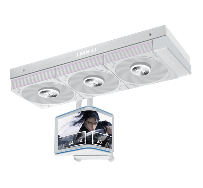Lian Li Система водяного охолодження Lian Li HydroShift II OLED Curved 360 P28 White (G89.GHS2OLDC36PW.00)