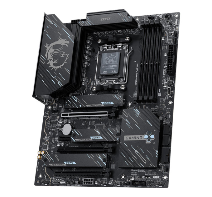 MSI Материнская плата MSI X870E Gaming Plus WiFi Socket AM5