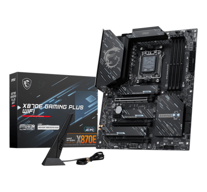MSI Материнская плата MSI X870E Gaming Plus WiFi Socket AM5