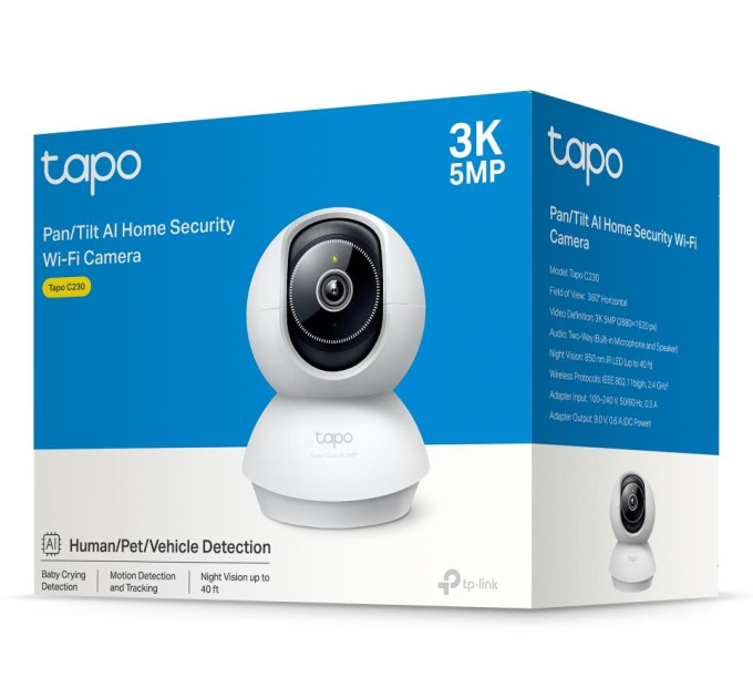 TP-Link Wi-Fi камера, Tapo C230 TP-LINK