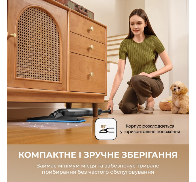 Акумуляторний миючий пилосос Dreame Mira Mop 10 White (HMF10A-WH)