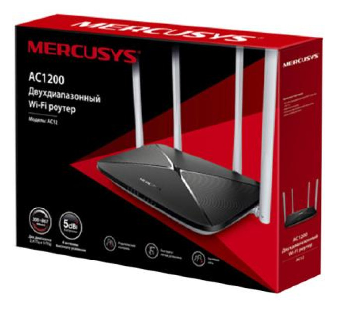 Маршрутизатор Mercusys AC12