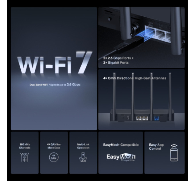 Маршрутизатор Mercusys MR27BE