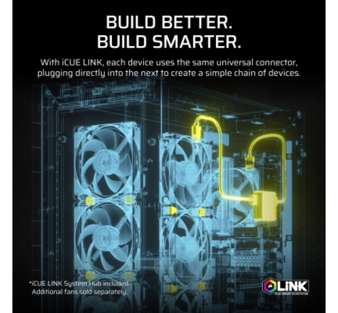 Corsair Система рідинного охолодження Corsair iCUE LINK TITAN 360 RX LCD (CW-9061023-WW)