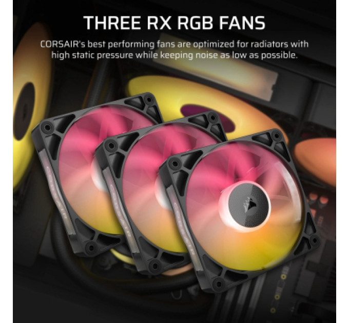 Corsair Система рідинного охолодження Corsair iCUE LINK TITAN 360 RX RGB (CW-9061018-WW)