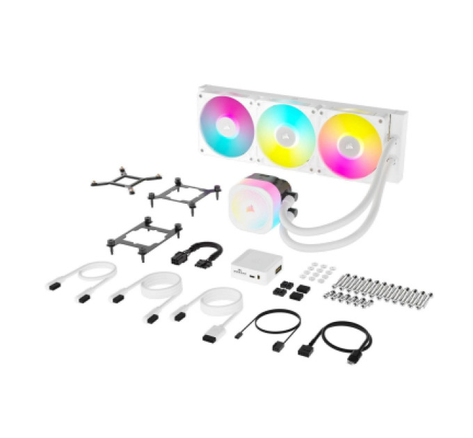 Corsair Система рідинного охолодження Corsair iCUE LINK TITAN 360 RX RGB White (CW-9061021-WW)