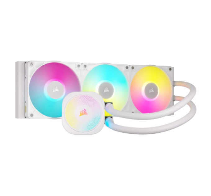 Corsair Система рідинного охолодження Corsair iCUE LINK TITAN 360 RX RGB White (CW-9061021-WW)