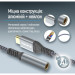 ColorWay Адаптер USB-C + USB A to RJ45 Ethernet 1000Mbps ColorWay (CW-AD-CRG)