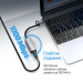 ColorWay Адаптер USB-C + USB A to RJ45 Ethernet 1000Mbps ColorWay (CW-AD-CRG)