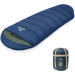 Naturehike Спальний мішок Naturehike з капюшоном MJ600 CNK2300SD014, темно-блакитний (6976507663977)