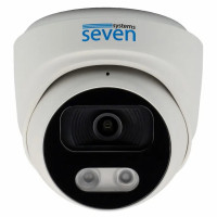 Камера відеоспостереження SEVEN Systems IP7215PA-DL (2.8) white
