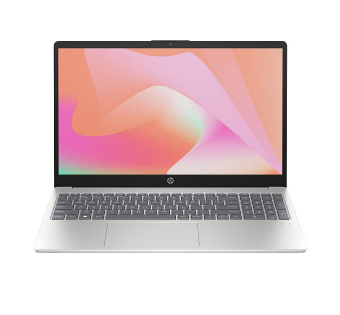 HP Ноутбук HP 15-fc0115ua 15.6" FHD IPS AG, AMD R5-7520U, 16GB, F512GB, UMA, DOS, сріблястий