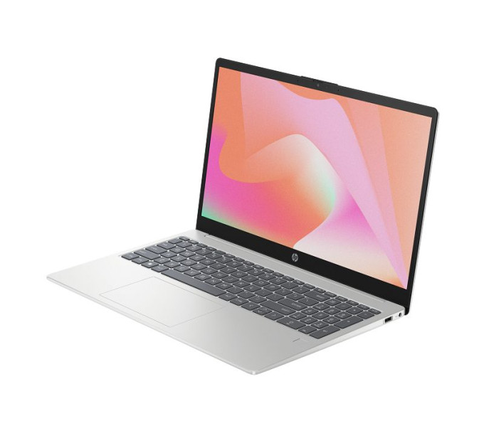 HP Ноутбук HP 15-fc0115ua 15.6" FHD IPS AG, AMD R5-7520U, 16GB, F512GB, UMA, DOS, сріблястий