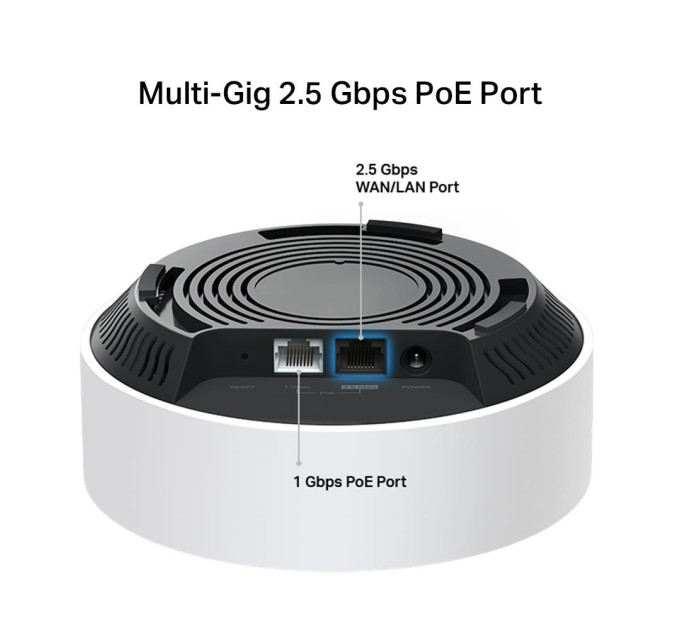 TP-Link Домашня Mesh Wi-Fi система (2 шт у комплекті), Deco X50-PoE(2-pack) TP-LINK