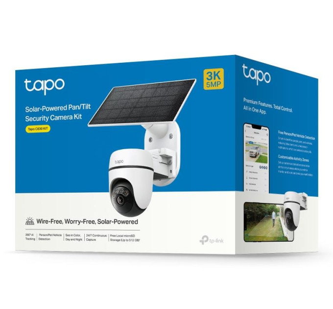 TP-Link Камера відеоспостереження (комплект) TP-LINK Tapo C630 KIT
