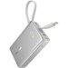 Baseus Батарея універсальна Baseus PicoGo 10000mAh 45W PD, QC, Galaxy Natural Titanium (P10076803853-00)