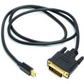 PowerPlant Кабель мультимедійний miniDisplayPort (M) to DVI (M) 1.0m PowerPlant (CA912148)