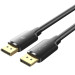 Vention Кабель мультимедійний DisplayPort to DisplayPort 1.5m V1.2 4K 60Hz 3D Dolby 7.1 Vention (HAKBG)