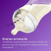 Philips AVENT Соска Philips AVENT Natural повільний потік 1+ міс 2 шт (SCY963/02)