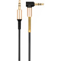 HOCO Кабель мультимедійний 3.5mm M to 3.5mm M 1.0m 90-degree UPA02 Black HOCO (6957531025665)