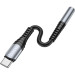 HOCO Адаптер USB-C M to 3.5mm F LS33 metal gray HOCO (6931474761163)