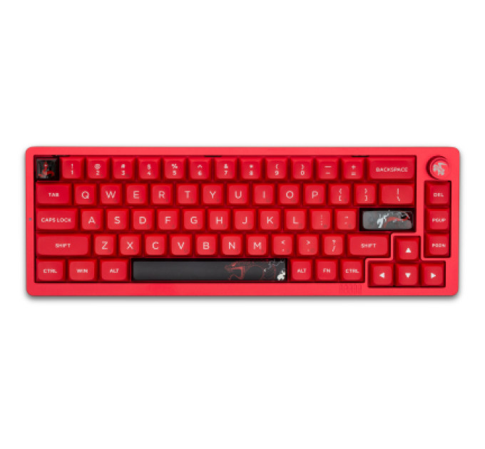 Thunderobot Клавіатура Thunderobot VIC68 Gateron Magnetic Jade Pro Switch Red USB UA (6932066317218)