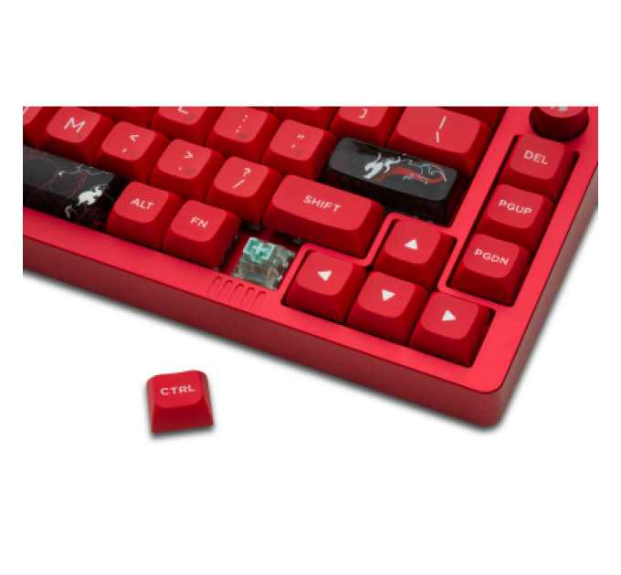 Thunderobot Клавіатура Thunderobot VIC68 Gateron Magnetic Jade Pro Switch Red USB UA (6932066317218)