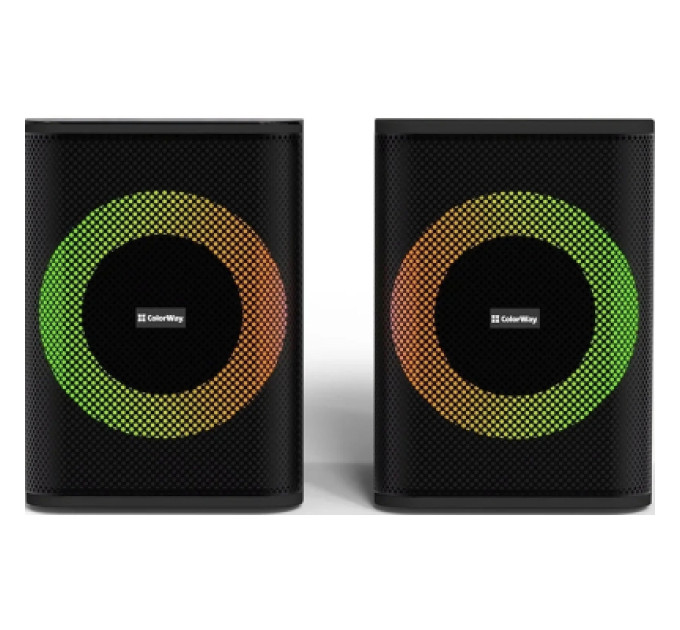 ColorWay Акустична система ColorWay PulseRing 2.0 RGB USB Black (CW-SPU04BK)