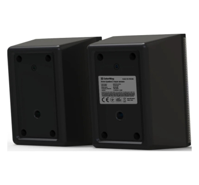ColorWay Акустична система ColorWay PulseRing 2.0 RGB USB Black (CW-SPU04BK)