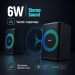 ColorWay Акустична система ColorWay PulseRing 2.0 RGB USB Black (CW-SPU04BK)