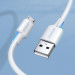 Ugreen Дата кабель USB 2.0 AM to Micro 5P 1.0m US289 White Ugreen (60141)