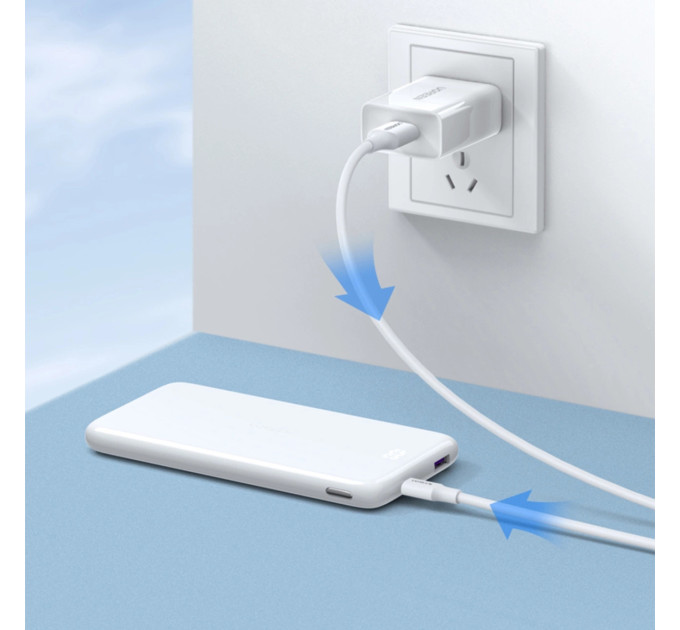 Ugreen Дата кабель USB 2.0 AM to Micro 5P 1.0m US289 White Ugreen (60141)