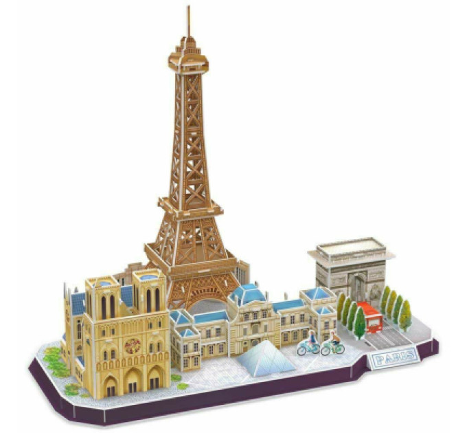 Cubic Fun Пазл Cubic Fun City line Paris (MC254h)