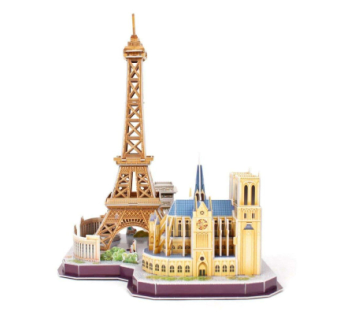 Cubic Fun Пазл Cubic Fun City line Paris (MC254h)