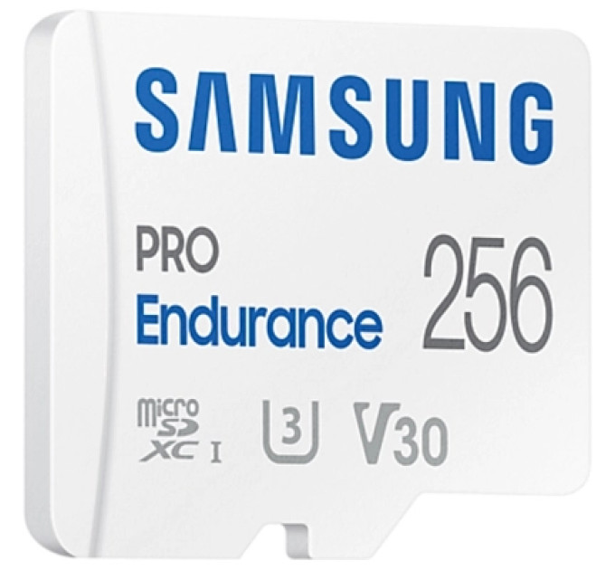 Samsung Карта пам'яті Samsung 256GB microSDXC class 10 UHS-I U3 V30 Pro Endurance (MB-MJ256KA/EU)