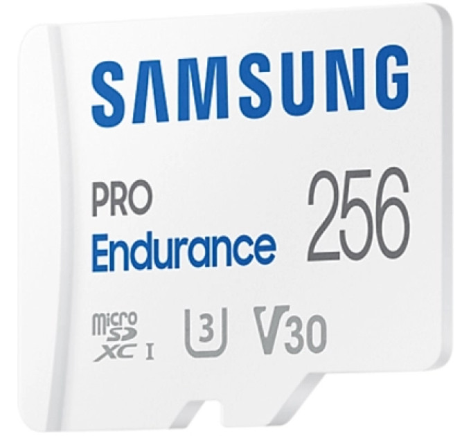 Samsung Карта пам'яті Samsung 256GB microSDXC class 10 UHS-I U3 V30 Pro Endurance (MB-MJ256KA/EU)