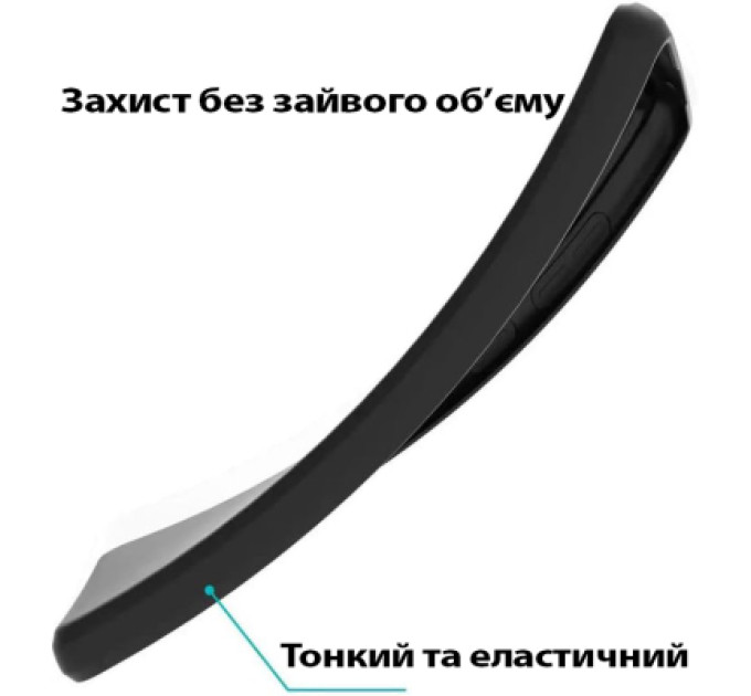 BeCover Чохол до мобільного телефона BeCover Silicone Motorola Moto G86 Black (713768)