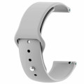 Armorstandart Ремінець до смарт-годинника Armorstandart Silicone Watch Strap 20mm Light Grey (ARM60517)