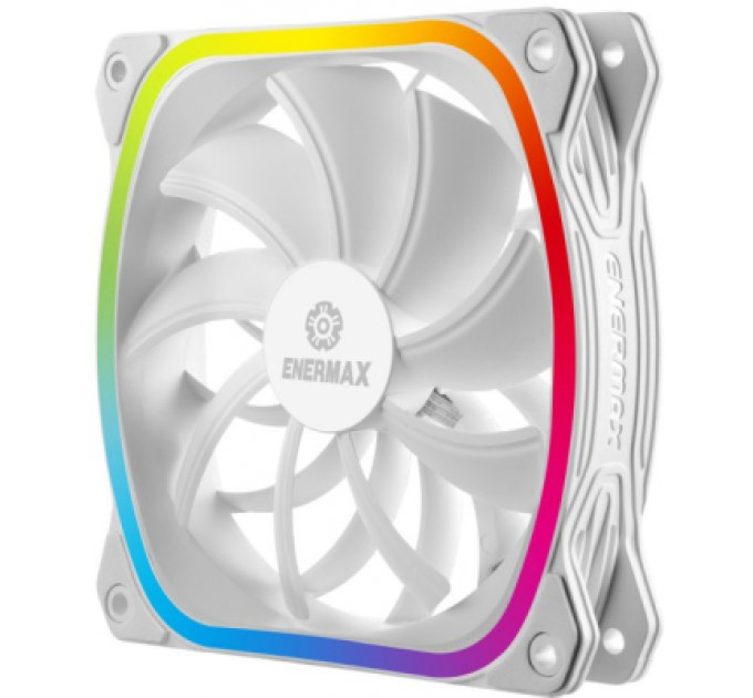 Enermax Кулер до корпусу Enermax SQUA RGB WHITE 3x 120 mm (3 PACK) (UCSQARGB12P-W-BP3)