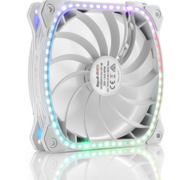 Enermax Кулер до корпусу Enermax SQUA RGB WHITE 3x 120 mm (3 PACK) (UCSQARGB12P-W-BP3)