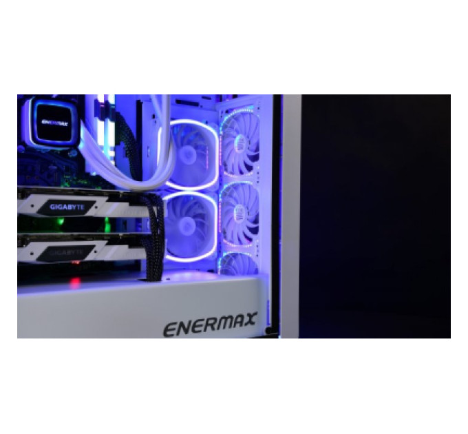 Enermax Кулер до корпусу Enermax SQUA RGB WHITE 3x 120 mm (3 PACK) (UCSQARGB12P-W-BP3)