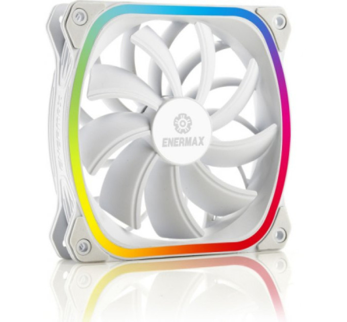 Enermax Кулер до корпусу Enermax SQUA RGB WHITE 3x 120 mm (3 PACK) (UCSQARGB12P-W-BP3)