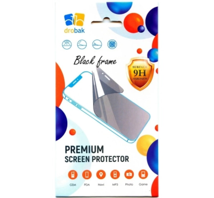 Drobak Скло захисне Drobak Xiaomi Redmi Note 15 Pro Black (151556)