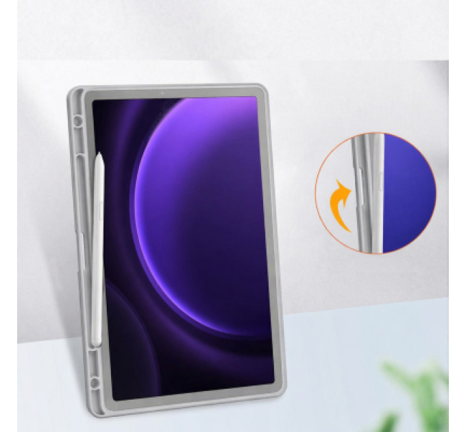 BeCover Чохол до планшета BeCover Soft Edge Samsung Galaxy Tab S10 FE (SM-X520/SM-X526) 10.9" Gray (715770)
