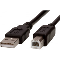 Кабель для принтера USB 2.0 AM/BM 1.5m black ProfCable (ProfCable12-150) Кабель для принтера USB 2.0 AM/BM 1.5m black ProfCable (ProfCable12-150)